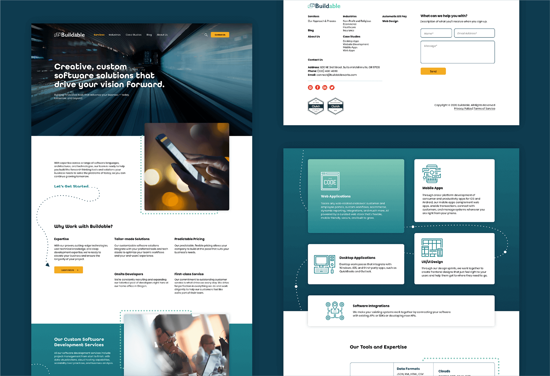 Ashkan Salehi - Buildable website design