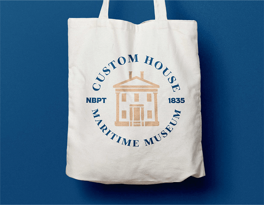 Ashkan Salehi - Custom House Maritime Museum rebrand.